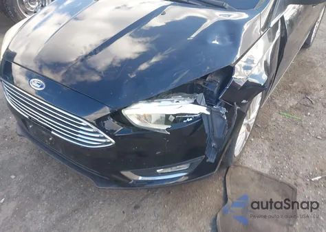 2017 Ford Focus Titanium from USA, damaged, VIN 1FADP3J20HL287340